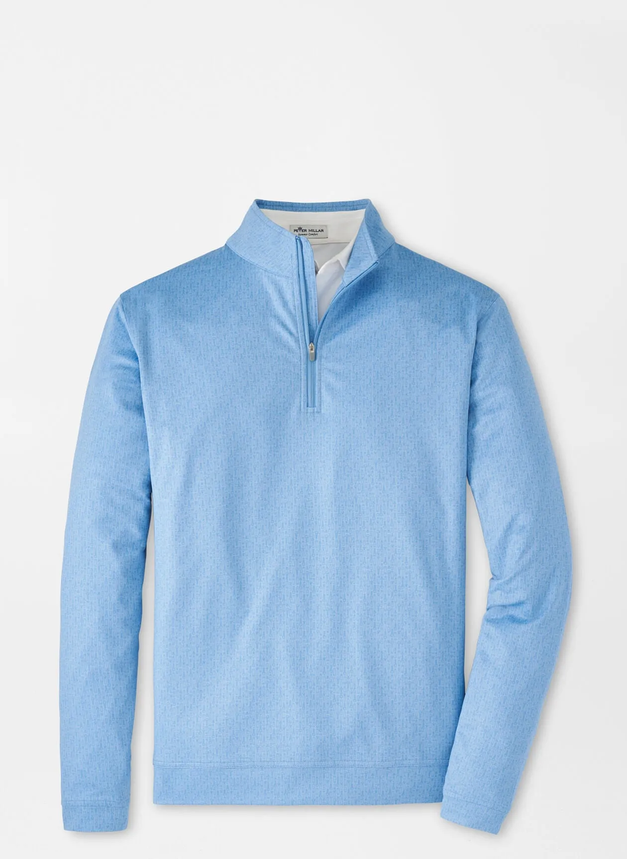 2023 Peter Millar Perth Drink N' Duff Performance Quarter-Zip - Lakeside