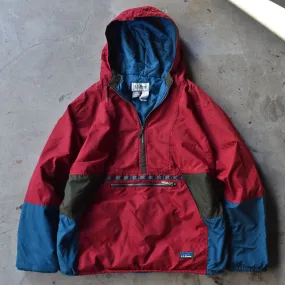 90's L.L.BEAN シンサレート 3M アノラックパーカー ナイロンプルオーバー USA製 231208