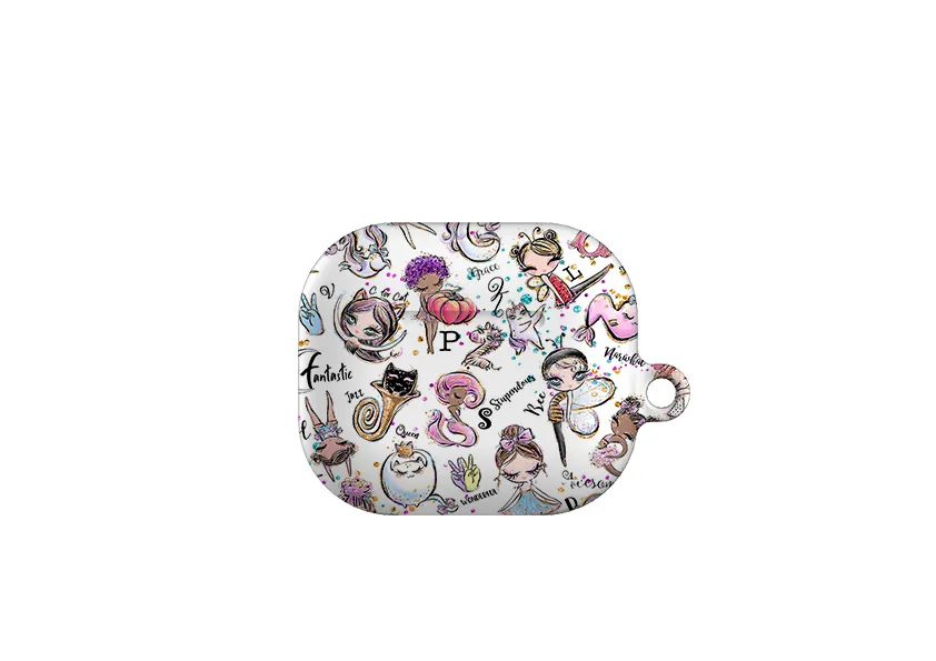 Alphabet Pattern Airpod Case Gen 3