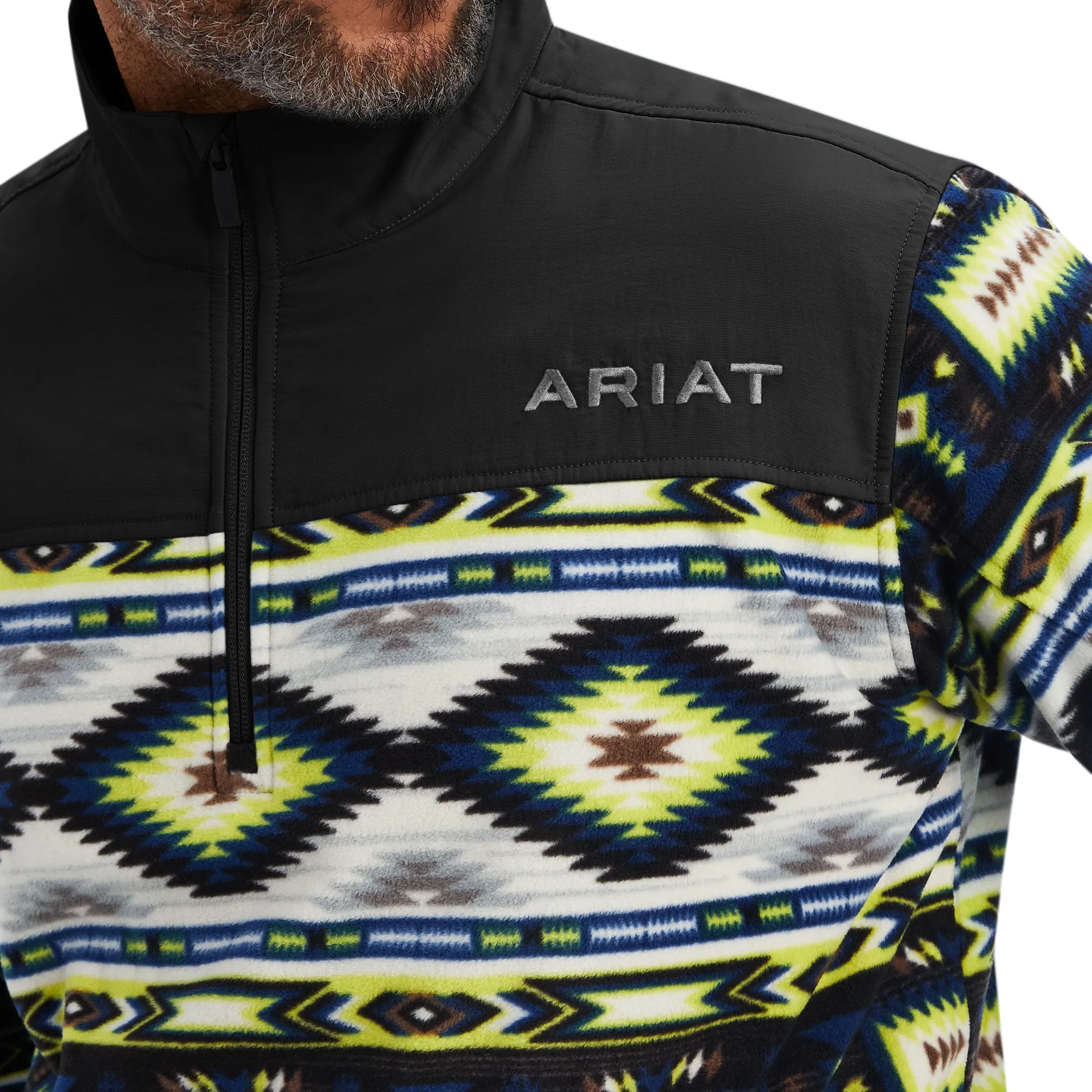 Ariat Men Basis 2.0 1/4 Zip Sweatshirt