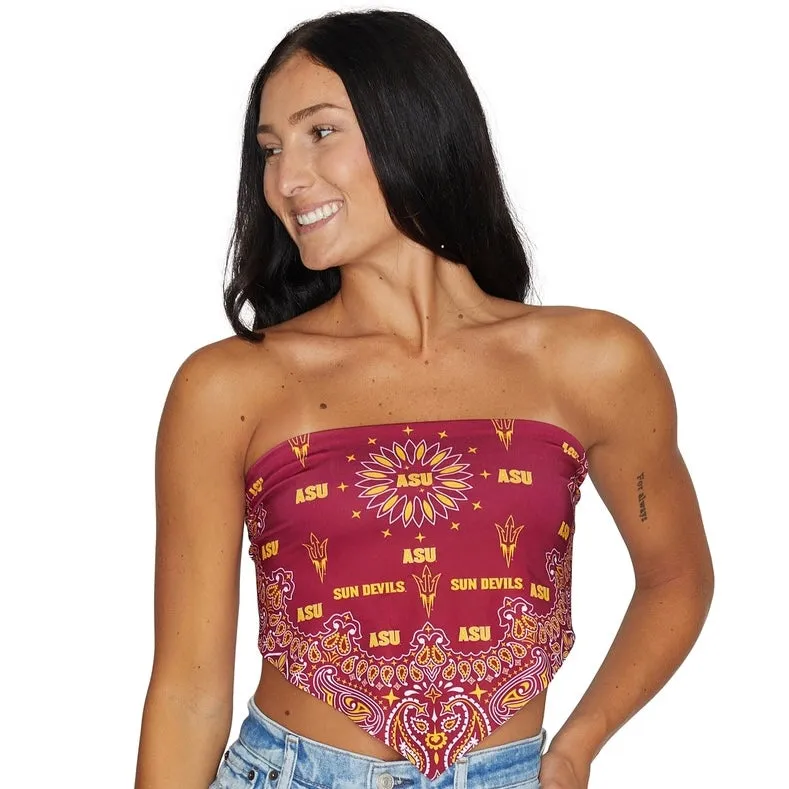 Arizona State ASU Bandana Top