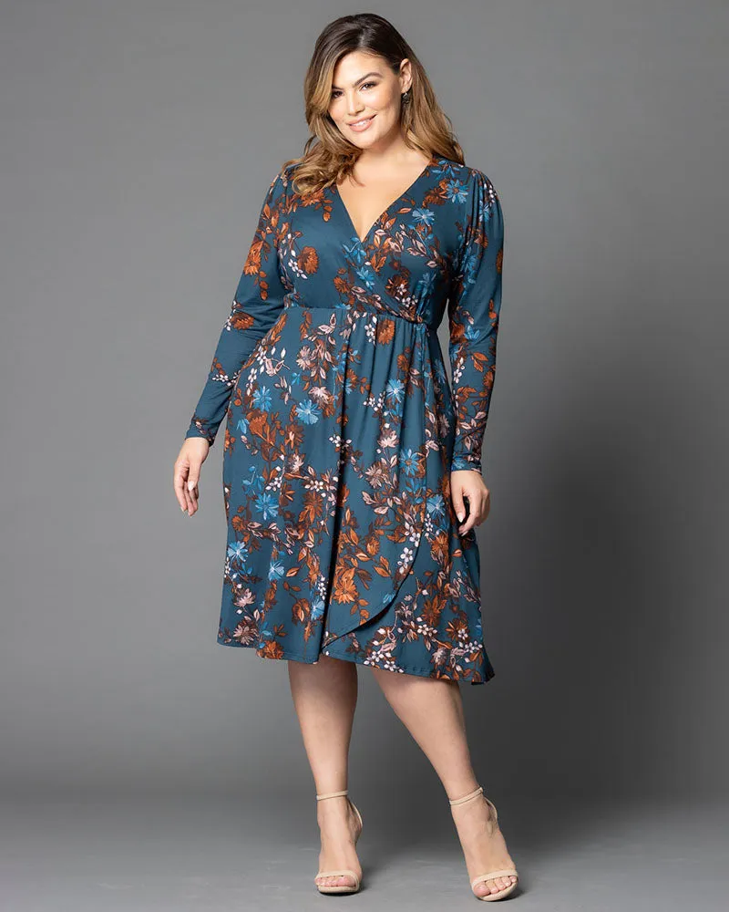 Aster Faux Wrap Dress