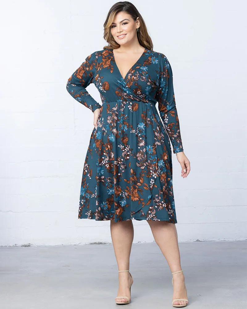 Aster Faux Wrap Dress