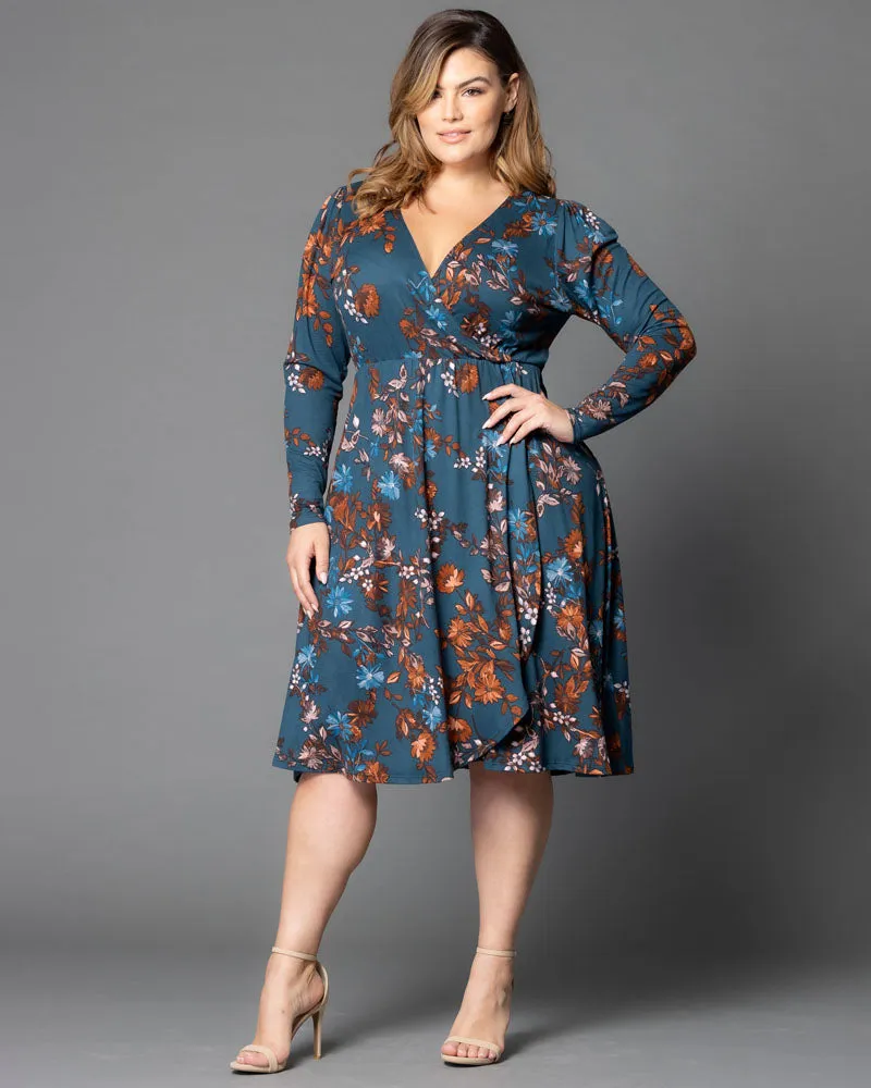 Aster Faux Wrap Dress