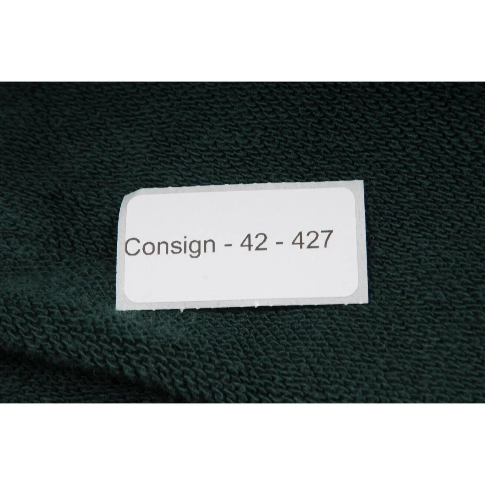 Authorized Dealer Hoodie Green White 100% Cotton Pullover