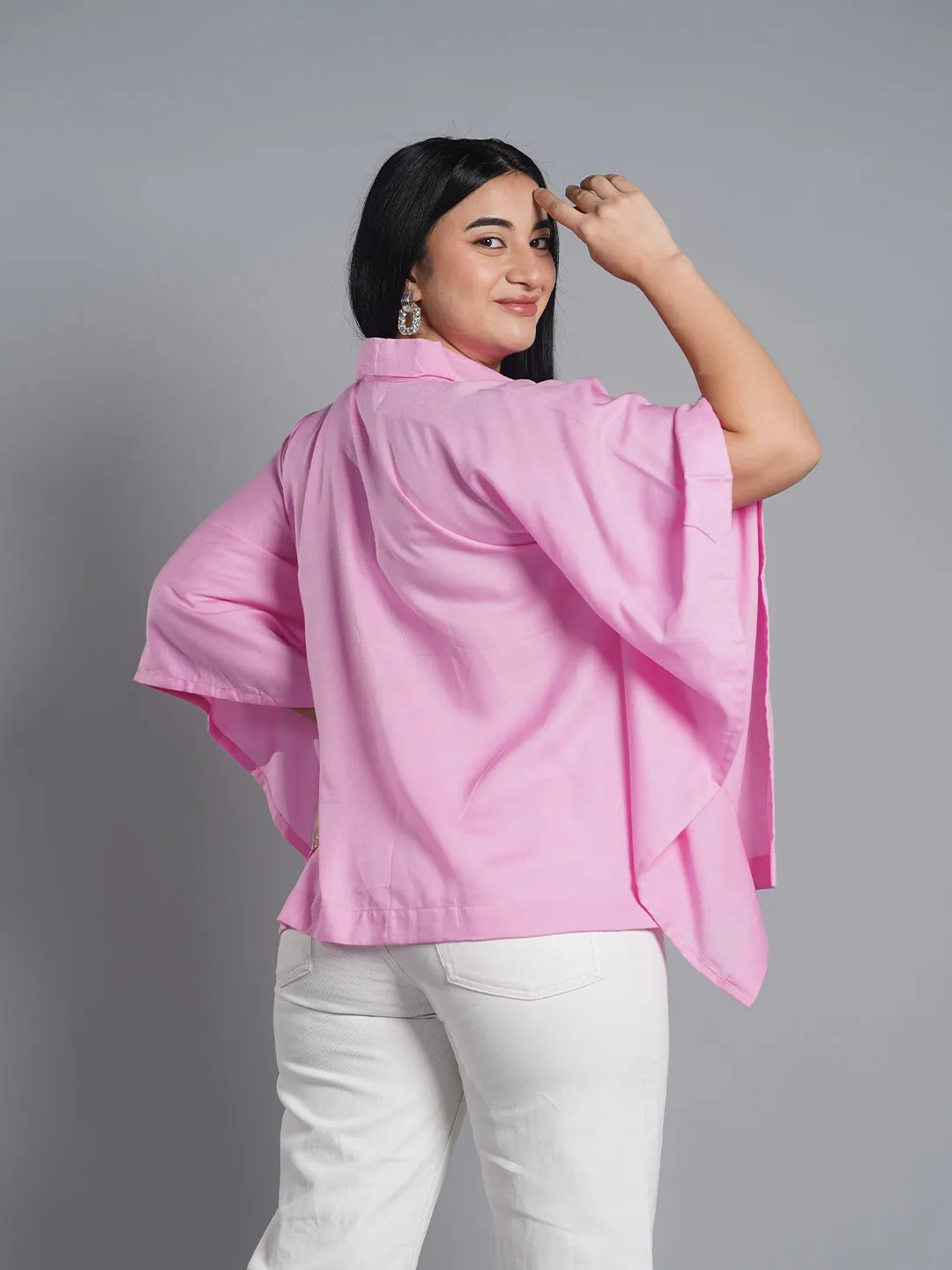 BabyPink Kaftan Top - Tournesol