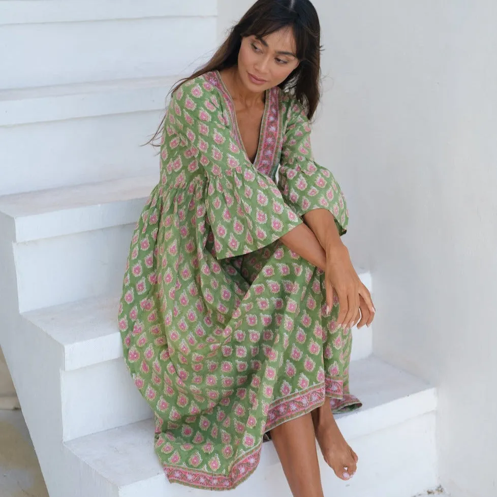 Bhavani Dress: Jade