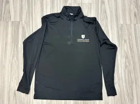 Black 1/4 Zip Long Sleeve Dry Fit