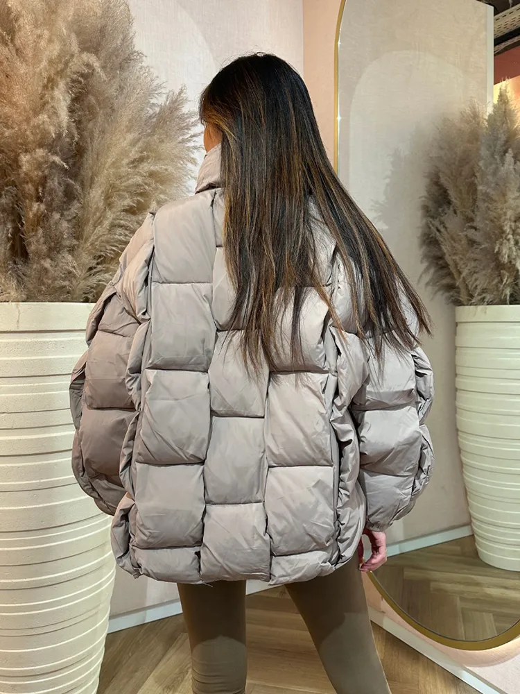 Braid Puffer Jacket