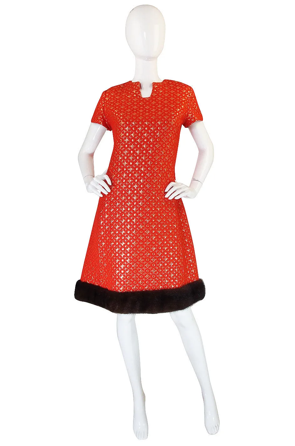 c1968 Oscar de la Renta Museum Dress & Jacket