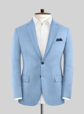 Caccioppoli Sun Dream Fano Sky Blue Wool Jacket