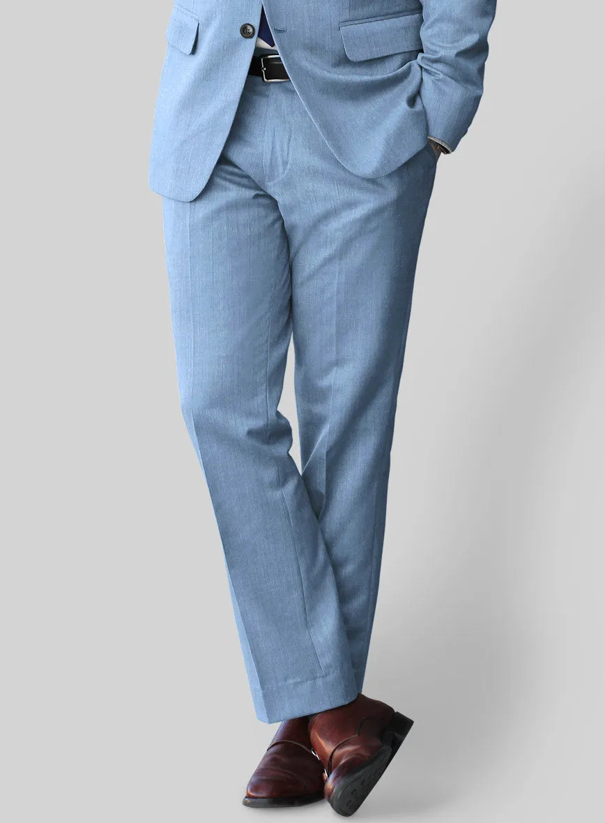 Caccioppoli Sun Dream Fano Sky Blue Wool Suit