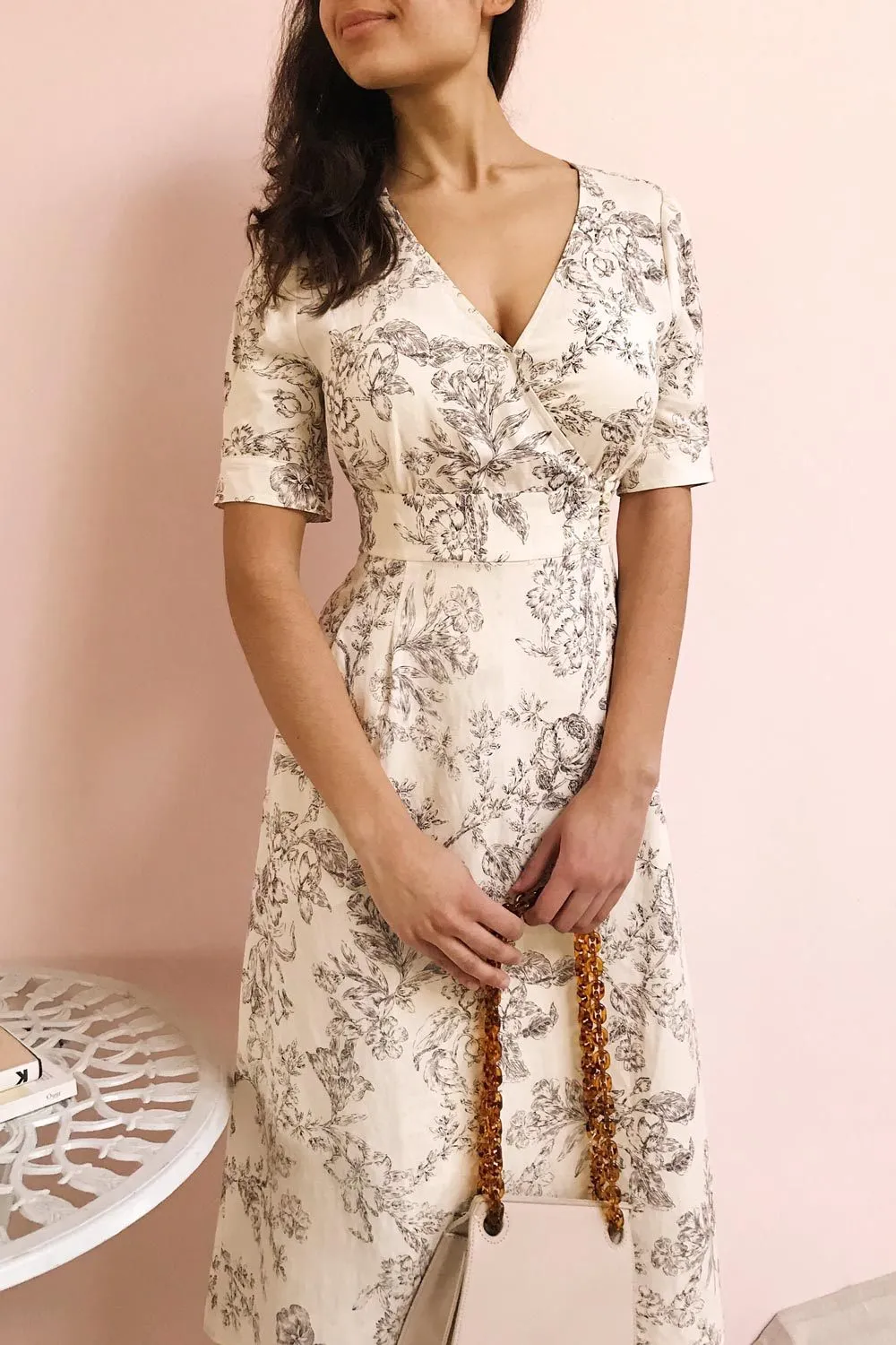 Cariyacu | Floral Wrap Dress