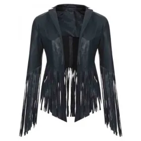 Cheryl Cole Black Leather Jacket