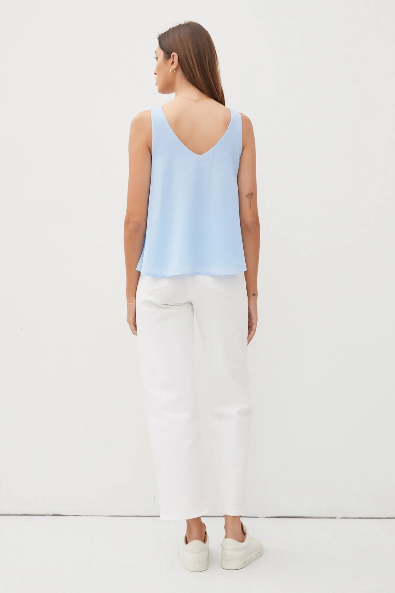 Chiffon Sleeveless Top