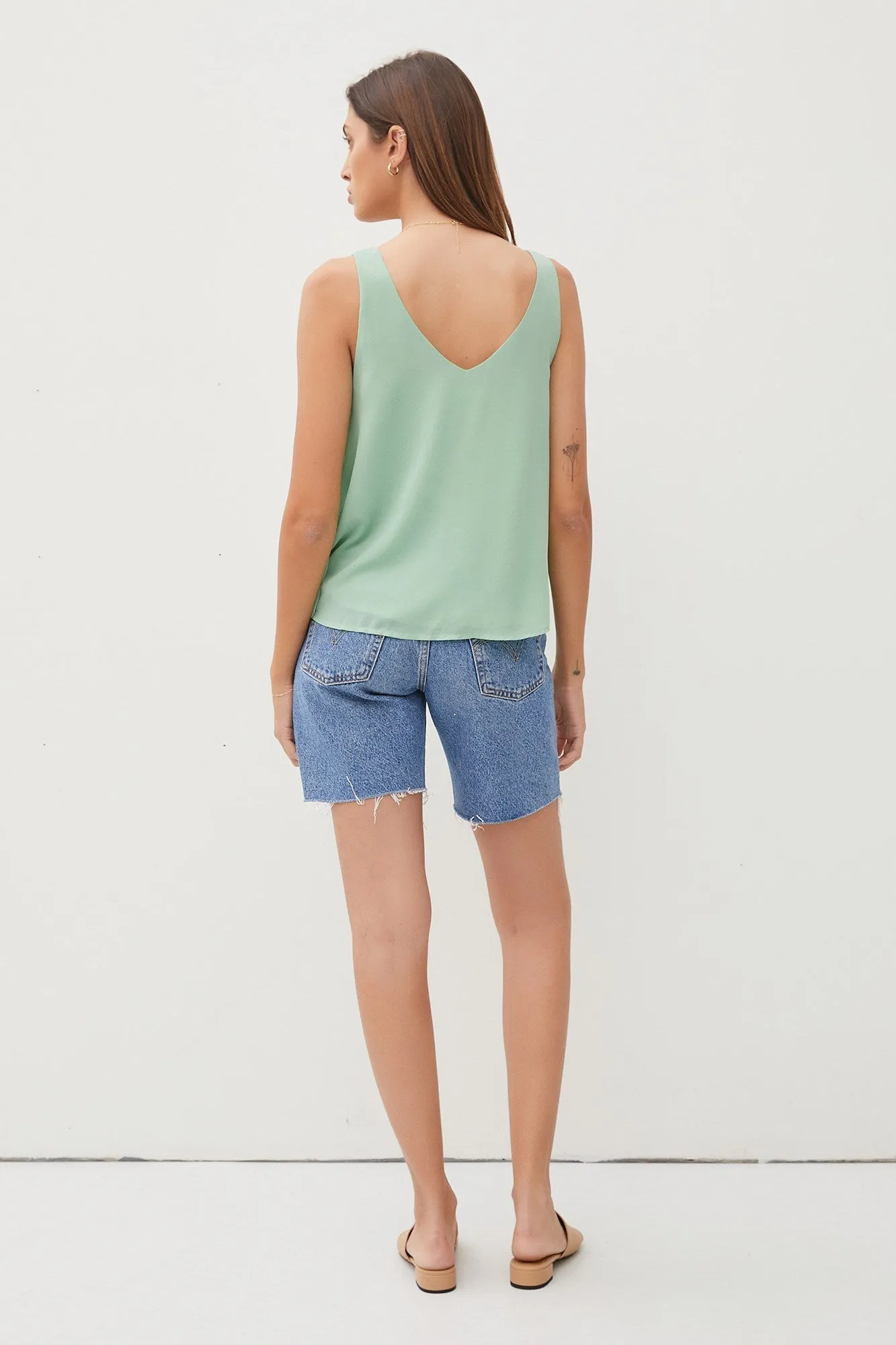 Chiffon Sleeveless Top