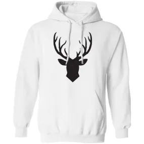 Christmas Reindeer Antlers  Pullover Hoodie