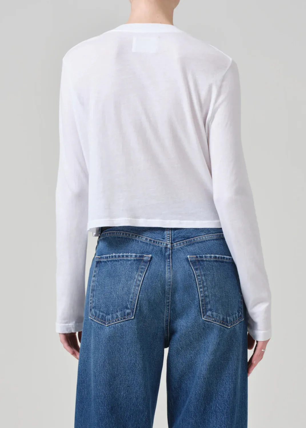 Citizens of Humanity Sabine Cropped L/S Tee