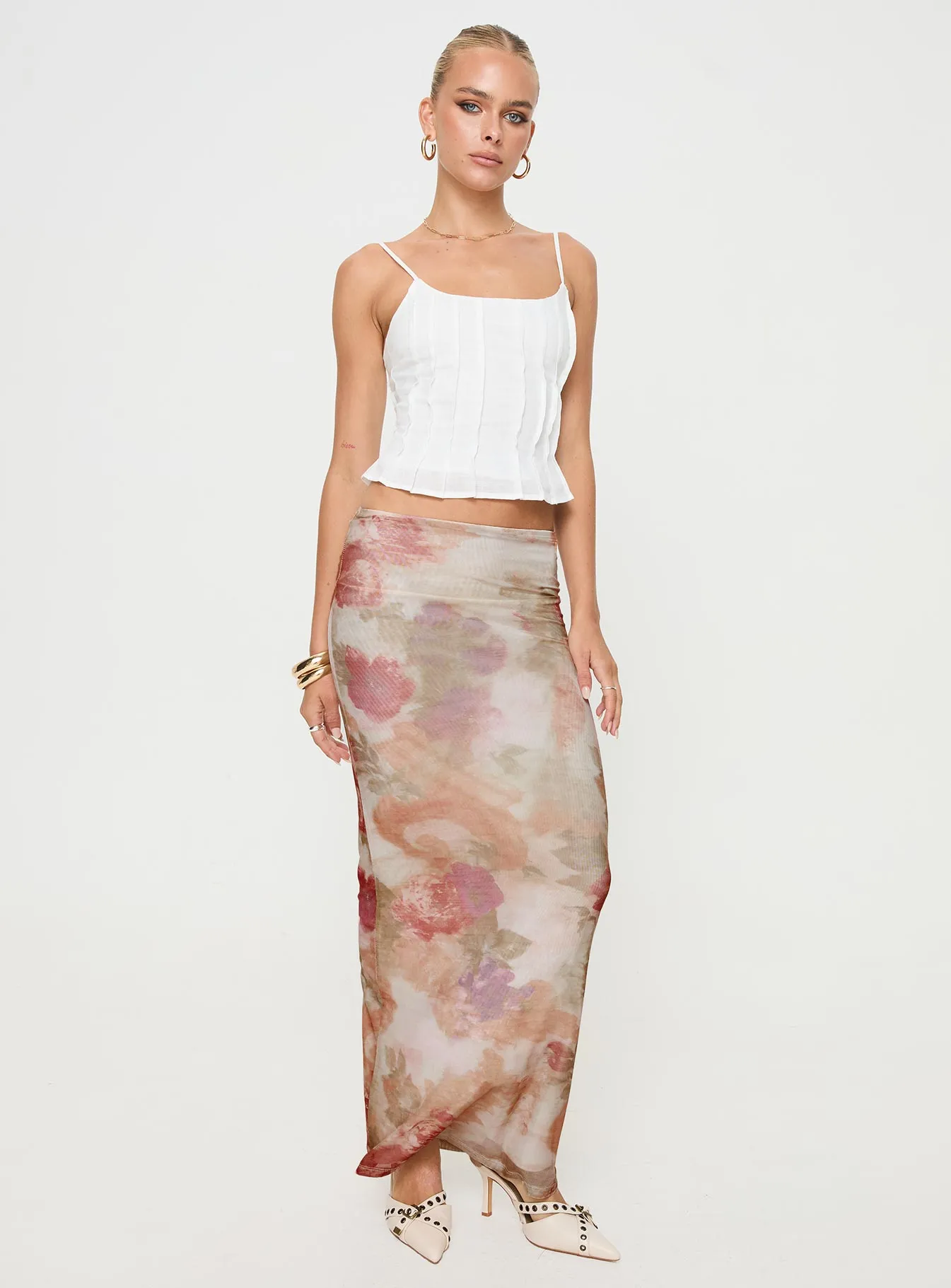 Connections Maxi Skirt Multi