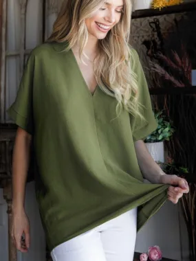 Cora Top - Olive