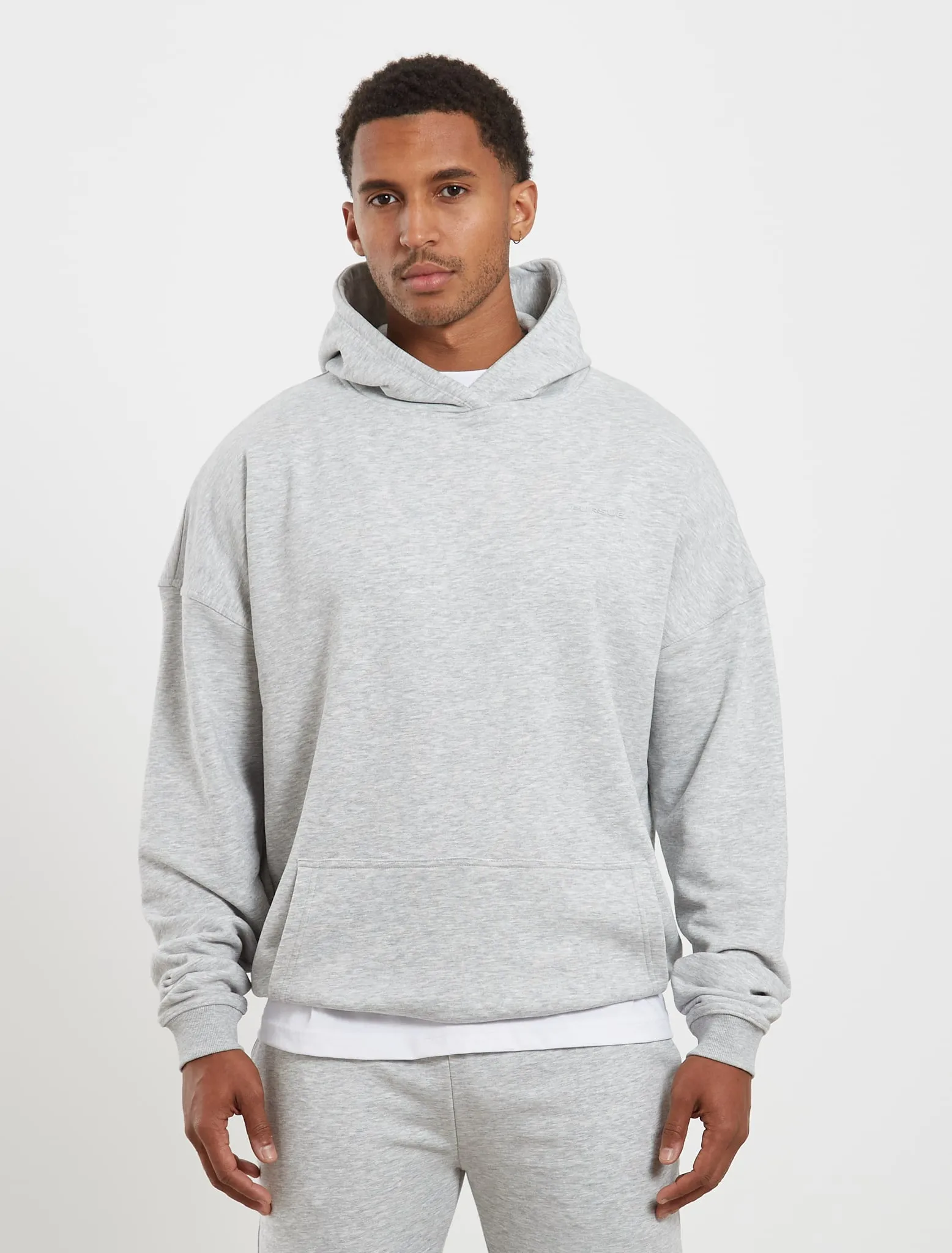 Core Loopback Hoodie - Grey Marl