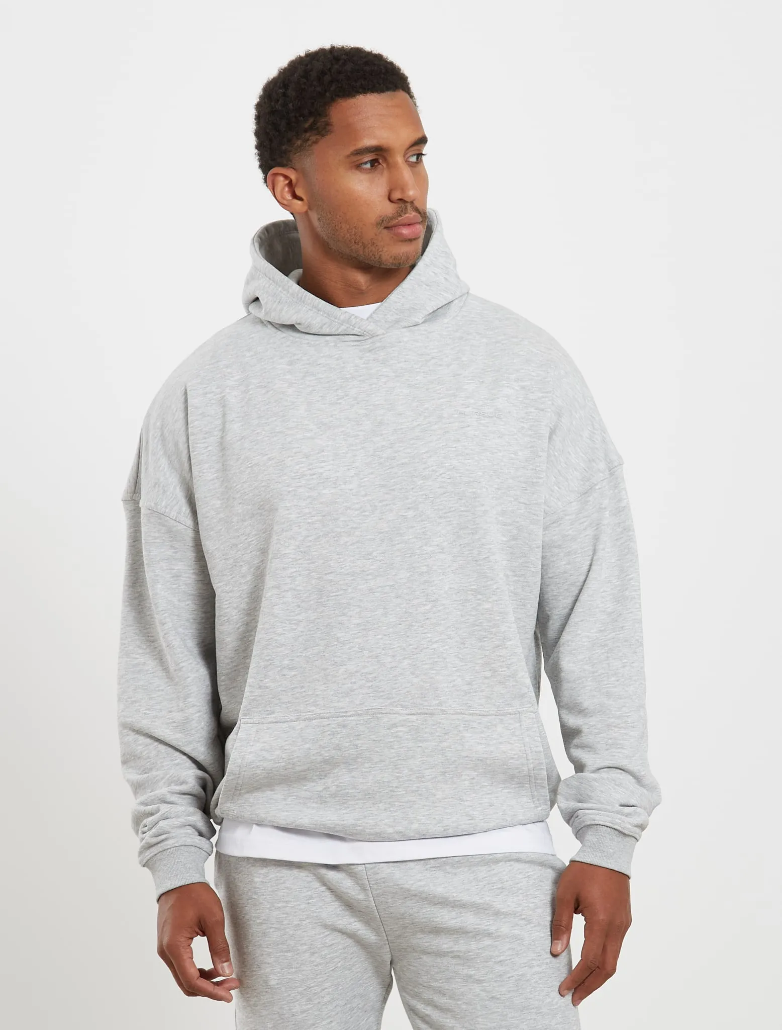 Core Loopback Hoodie - Grey Marl