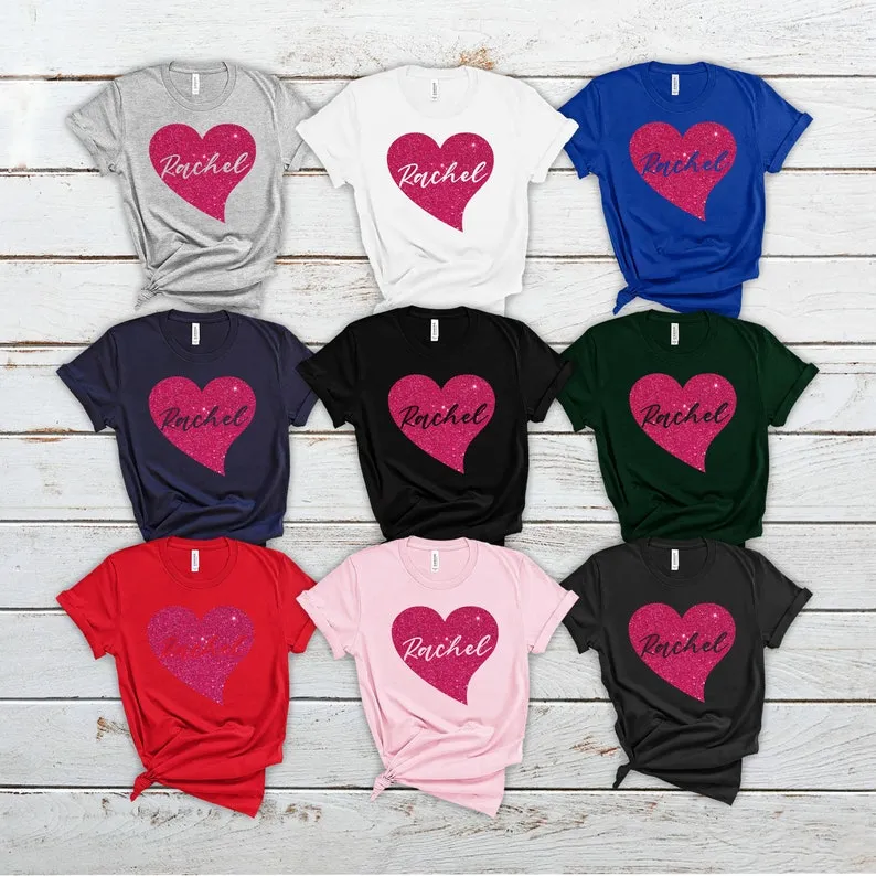 Custom Love Valentines Day T-Shirt