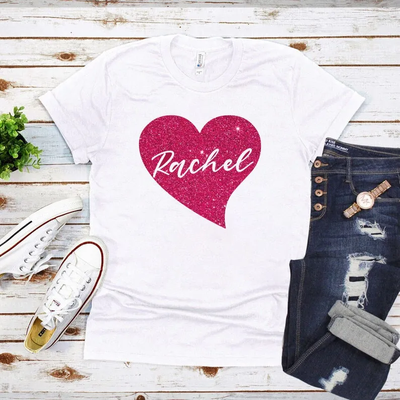 Custom Love Valentines Day T-Shirt