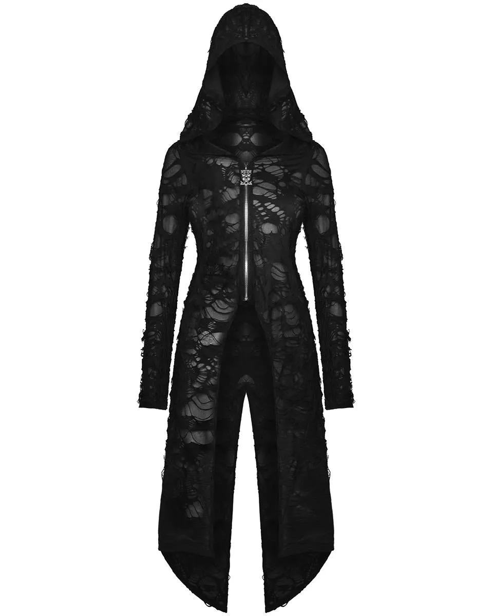 Dark In Love Decadent Punk Broken Knit Apocalypse Jacket