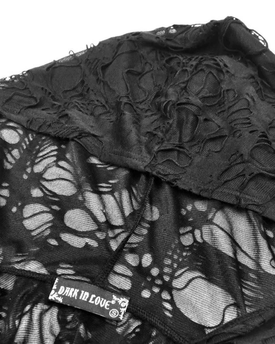 Dark In Love Decadent Punk Broken Knit Apocalypse Jacket