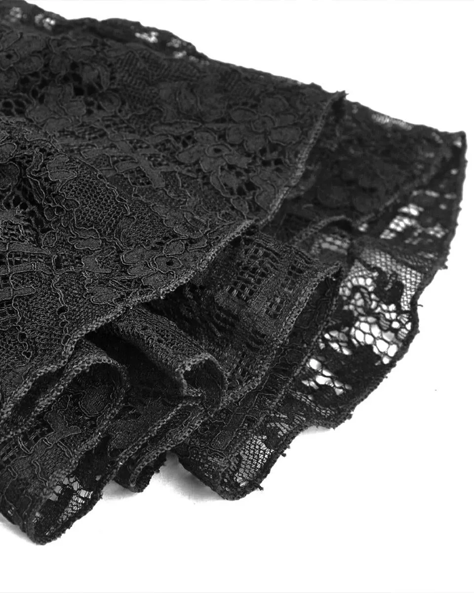 Dark In Love Florentine Victorian Gothic Lace Tailcoat