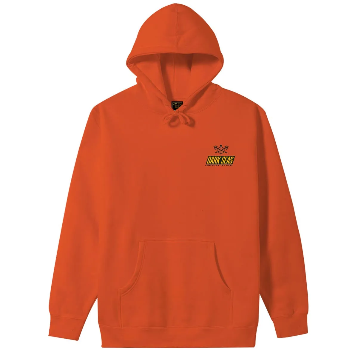 Dark Seas Provisions Hoodie - Safety Orange