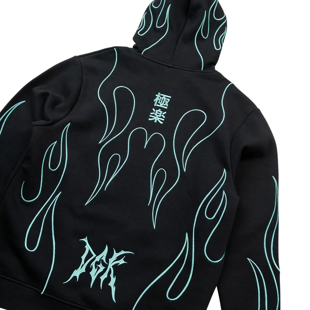 DGK Fuego Fleece Hoodie - Black