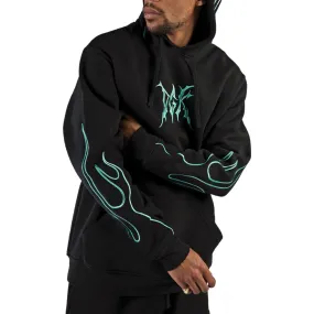 DGK Fuego Fleece Hoodie - Black