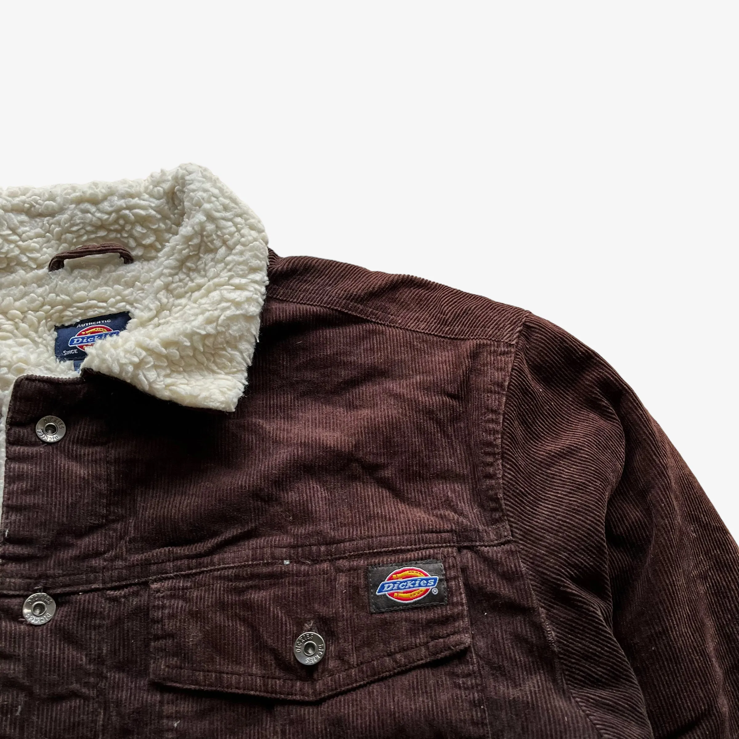 Dickies Corduroy Jacket With Sherpa Lining