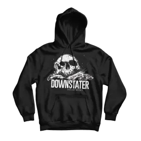 DOWNSTATER "Cruelest Defeats" (Black) (Pullover Hoodie)