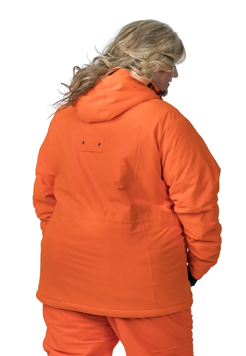 DSG Addie Plus Size Hunting Jacket- Blaze Orange & Blaze Pink