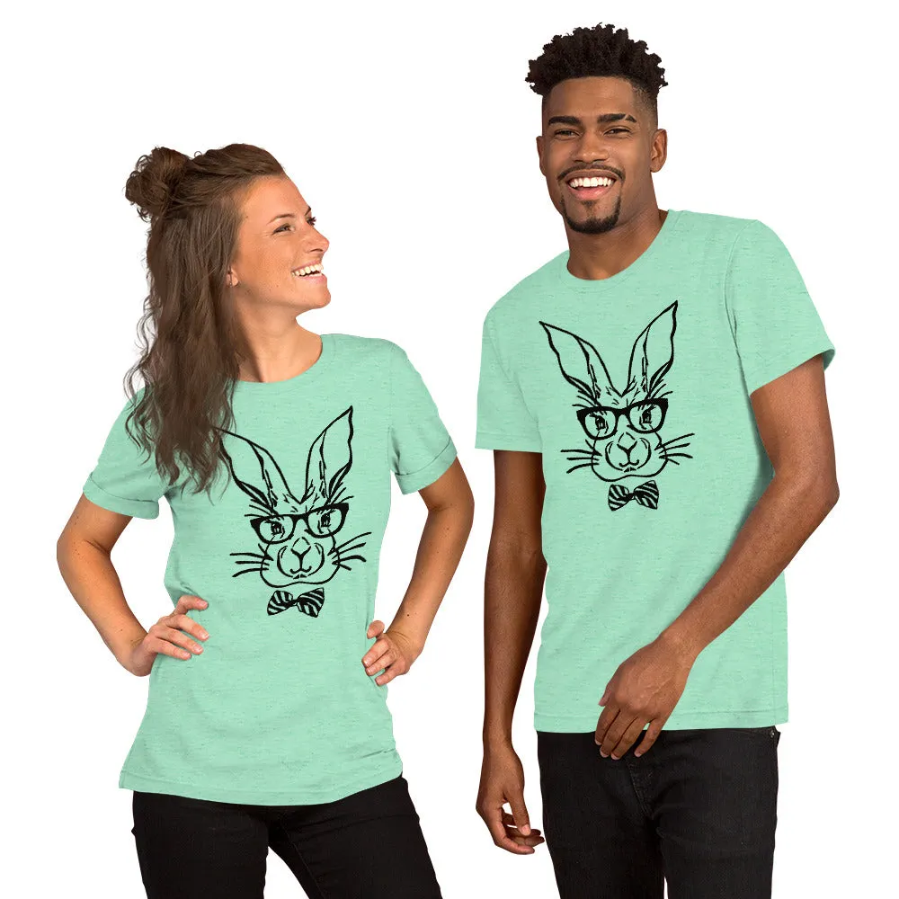 Easter Bunny With Glasses T-Shirt