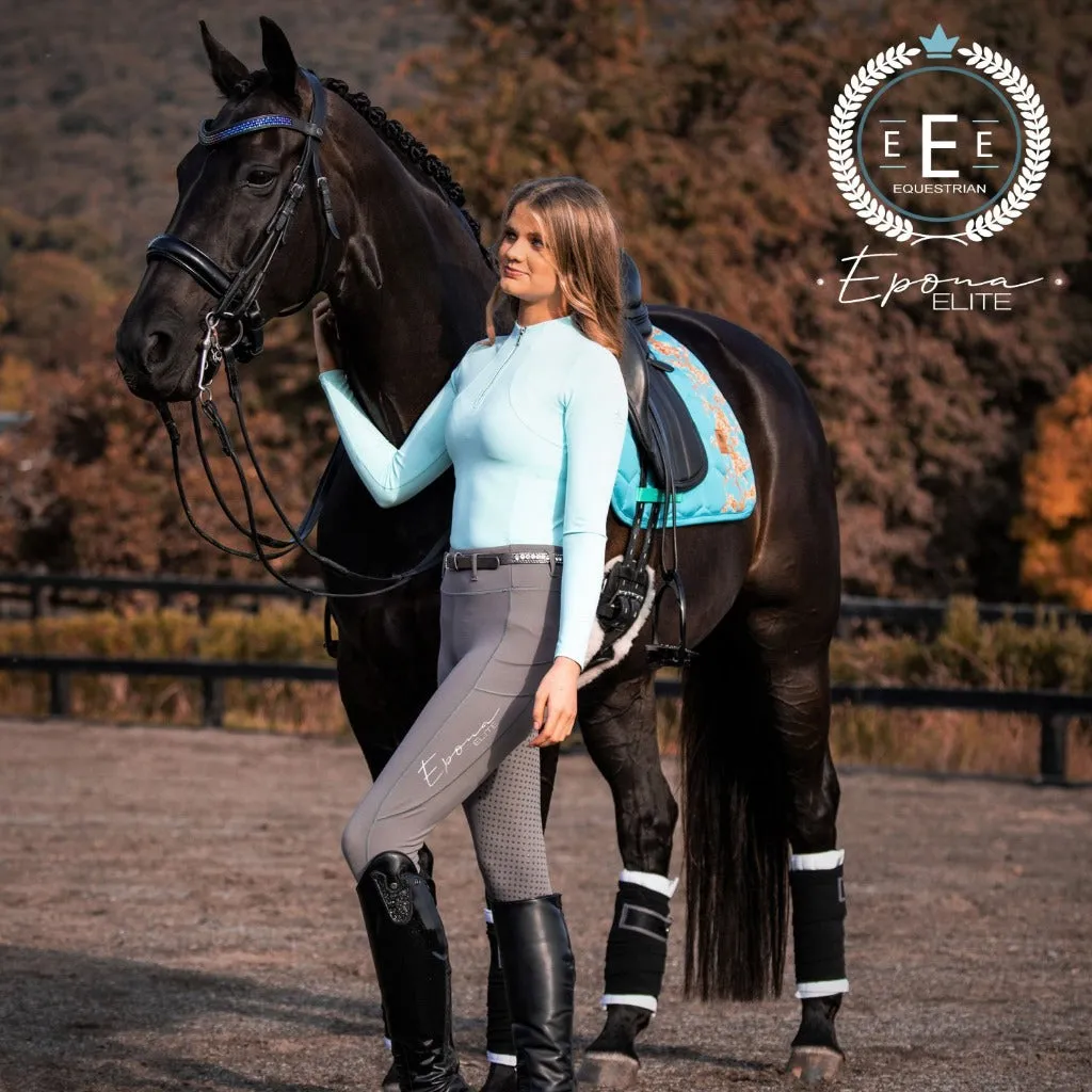 Epona Elite Ella Ladies Long Sleeve Baselayer PASTEL MINT