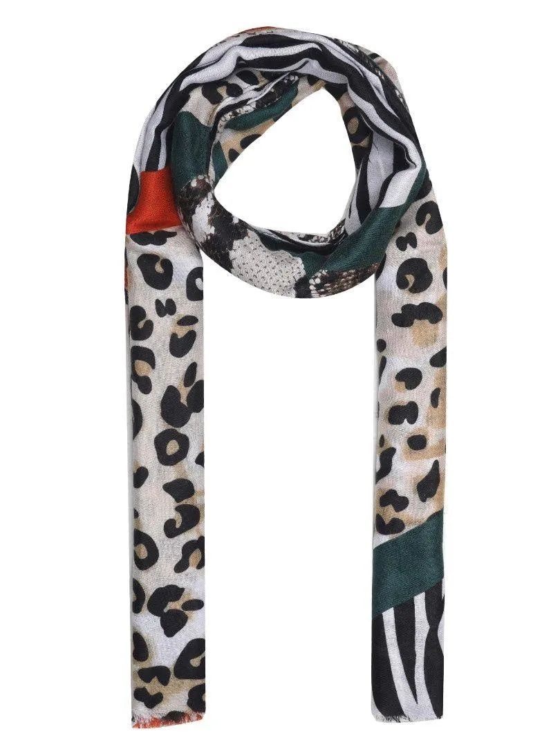 FabSeasons Beign Fancy fashion Stylish Animal Printed Scarf