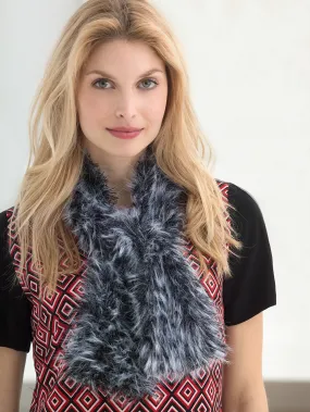 Fabulous Fur Scarf Pattern (Crochet)