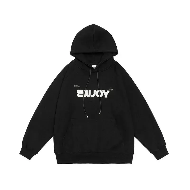 Fall Winter Teenagers Oversized Hoodie Pullover Sweatshirt