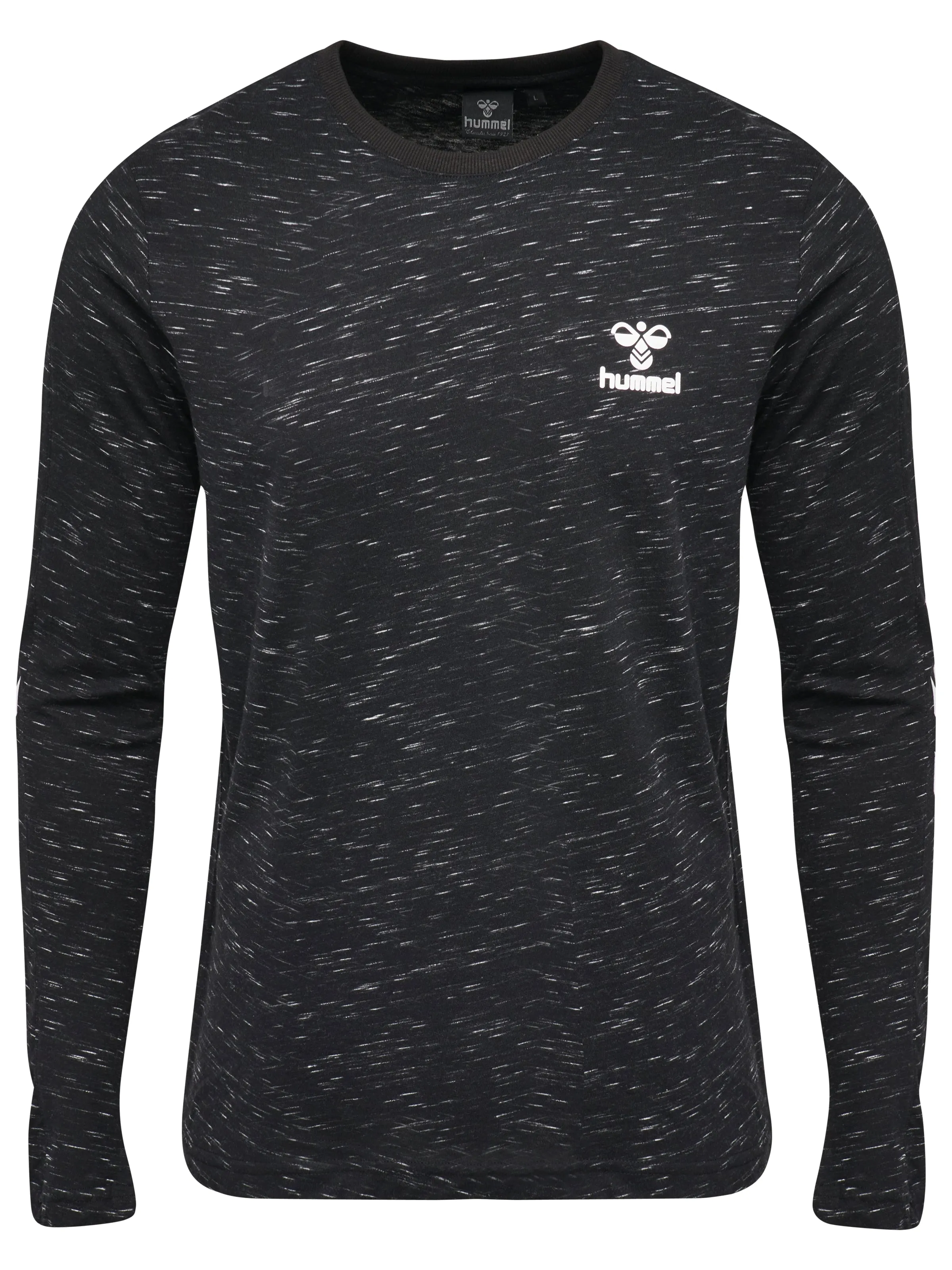 Hummel HmlGLAY Long Sleeve Tee - Heather Black