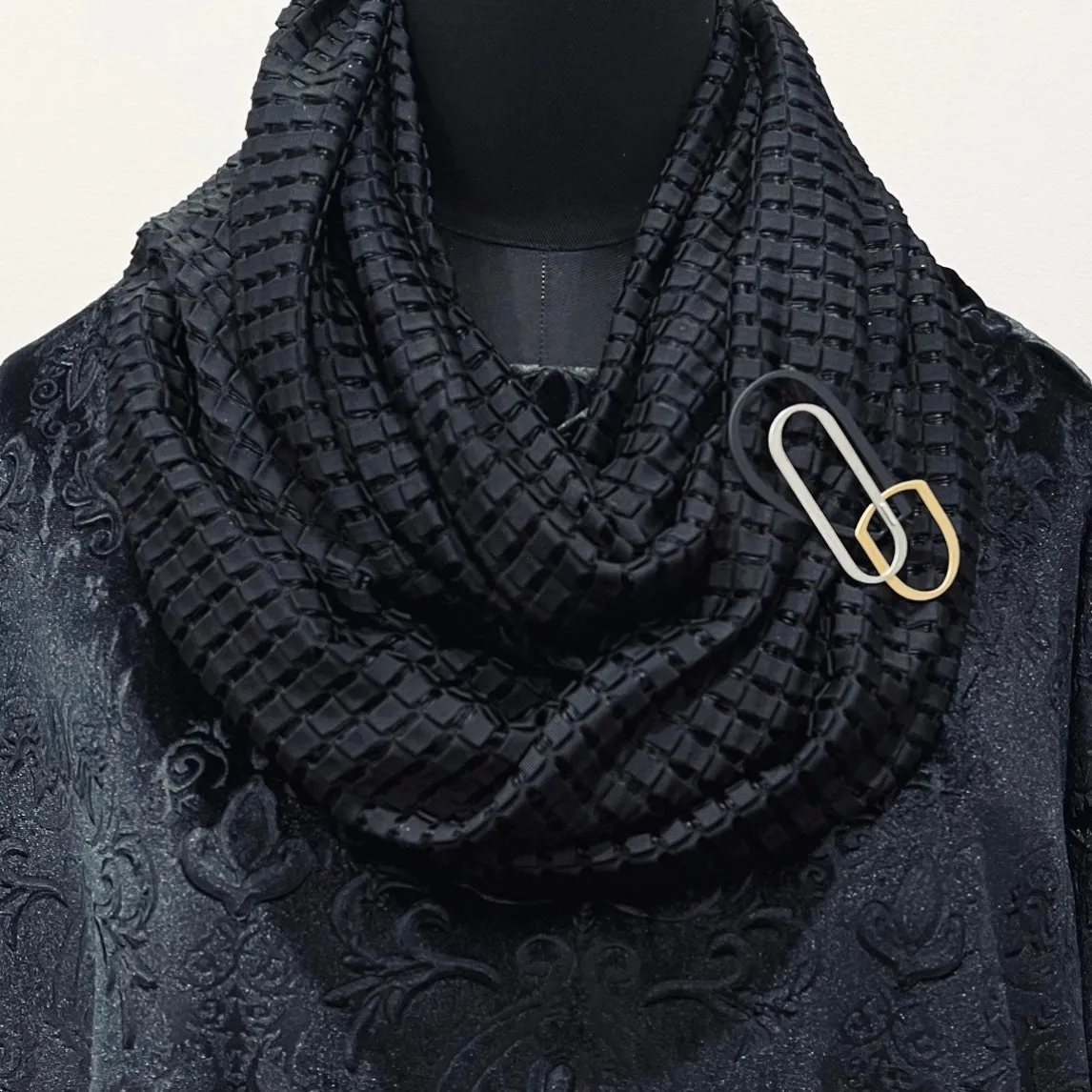 Infinity Scarf - One Of A Kind - Luxe mesh