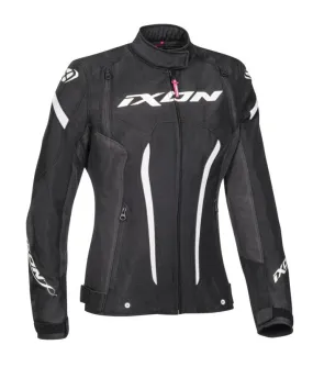 Ixon Striker Lady Motorcycle Jacket Black White