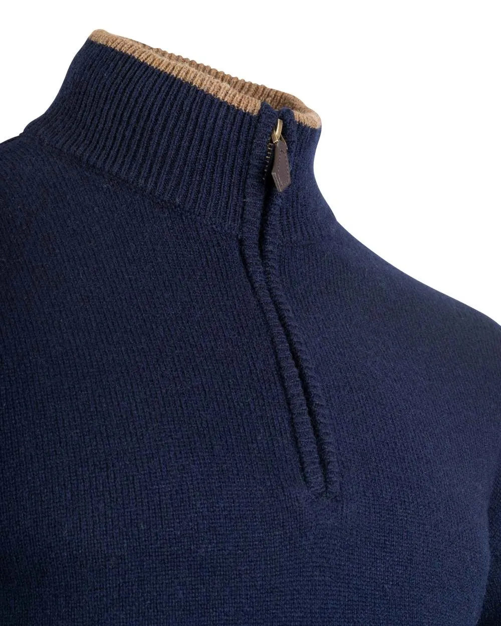 Jack Pyke Ashcombe Lambswool Zip Knit Pullover