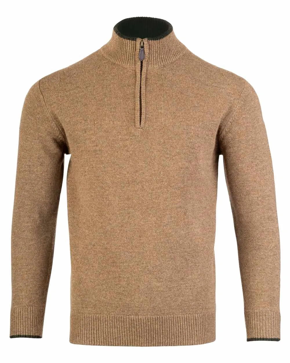 Jack Pyke Ashcombe Lambswool Zip Knit Pullover