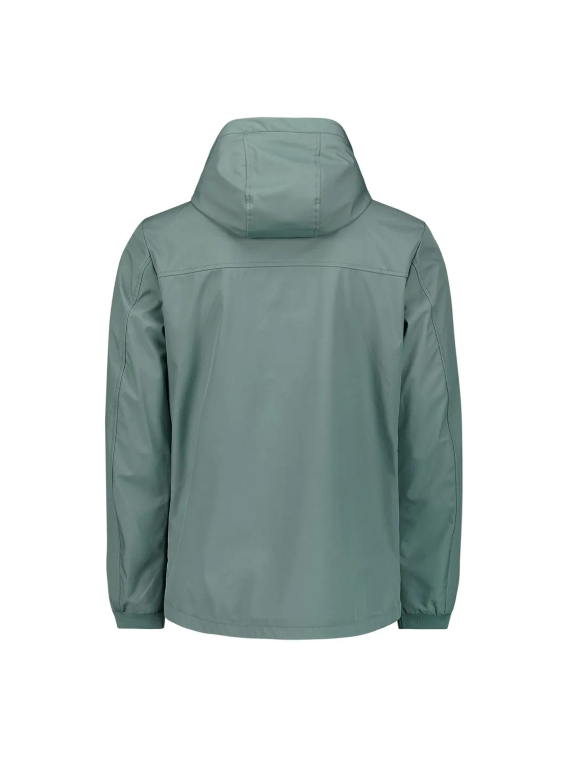 Jacket Mid Long Hooded | Steel