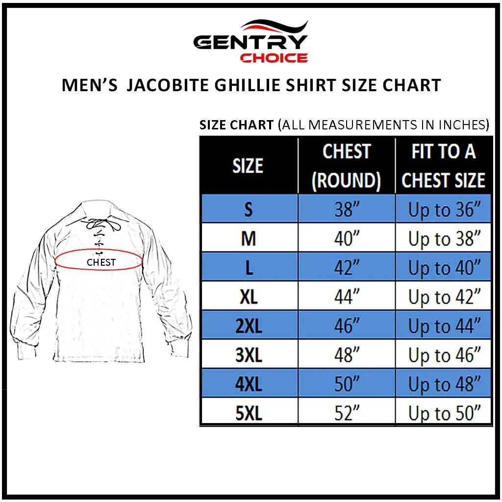 Jacobite Shirt Off-White Ghillie Shirt Cream