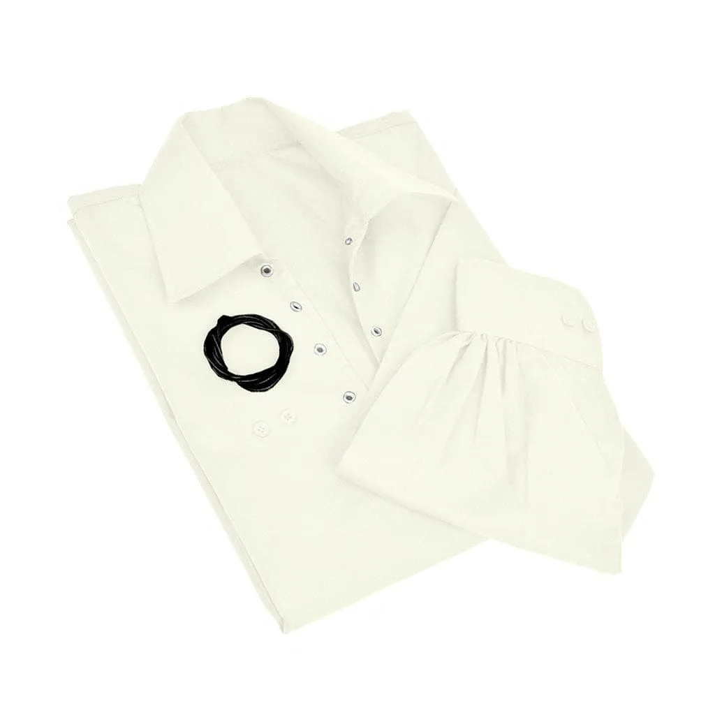 Jacobite Shirt Off-White Ghillie Shirt Cream